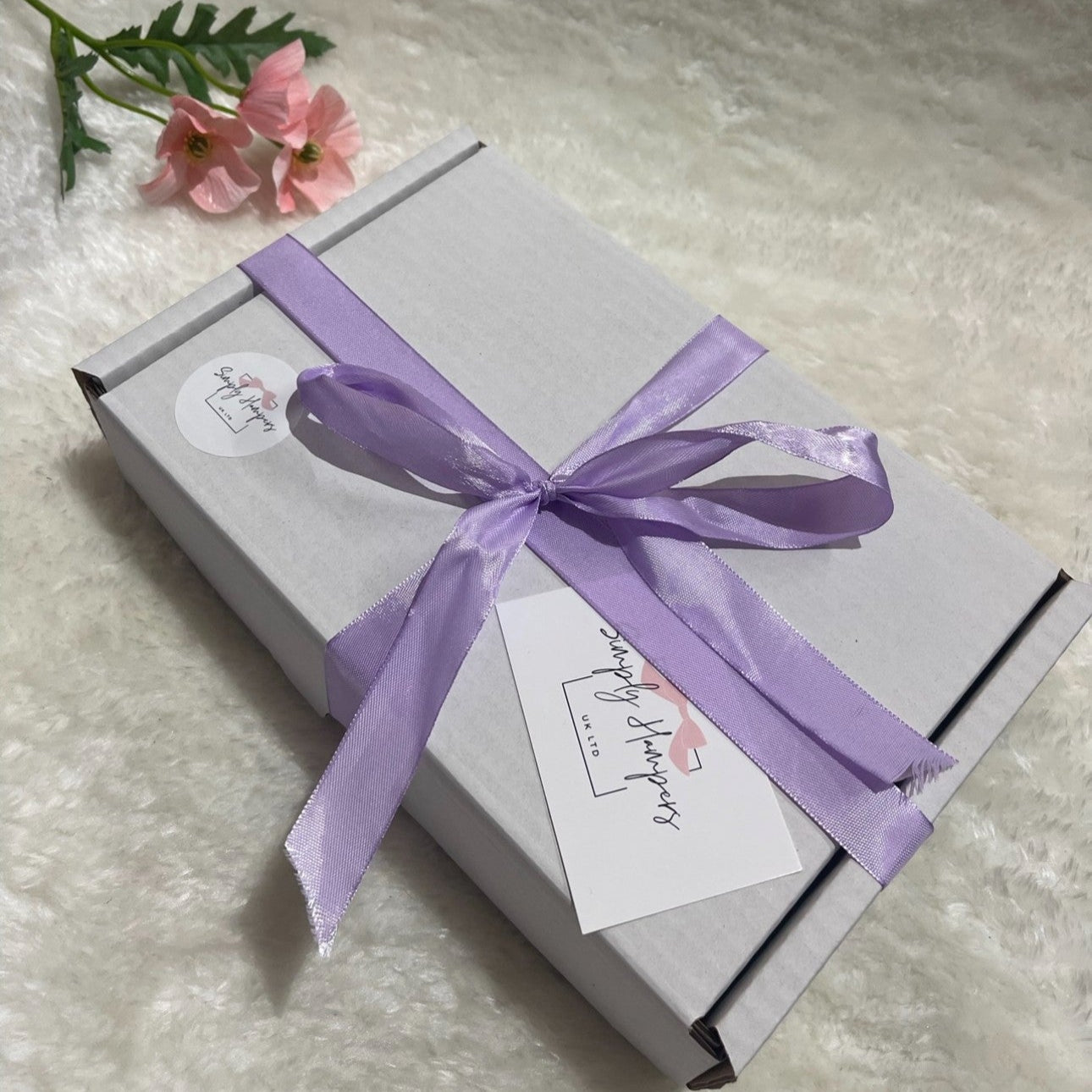 Purple Bath-Time Hamper